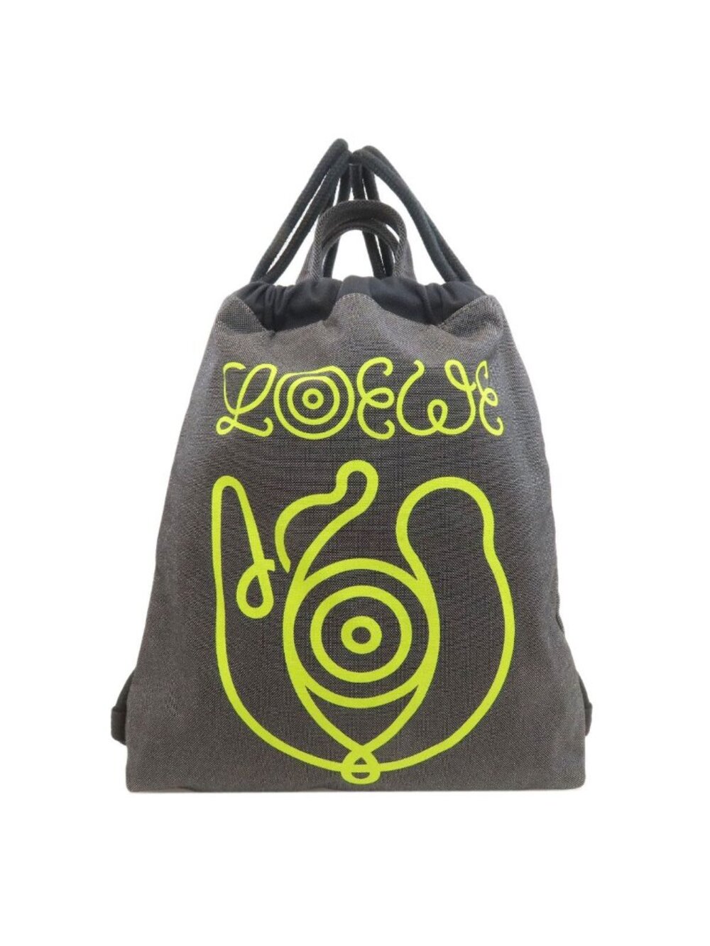 Loewe Anagram Drawstring Snap Backpack Canvas - Picture 1 of 15